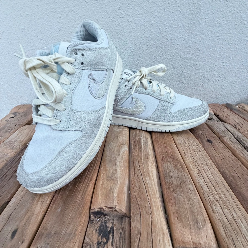 Nike Dunk Low Retro SE 8 Grey Rainbow Trout Ripstop Suede DV7210-001